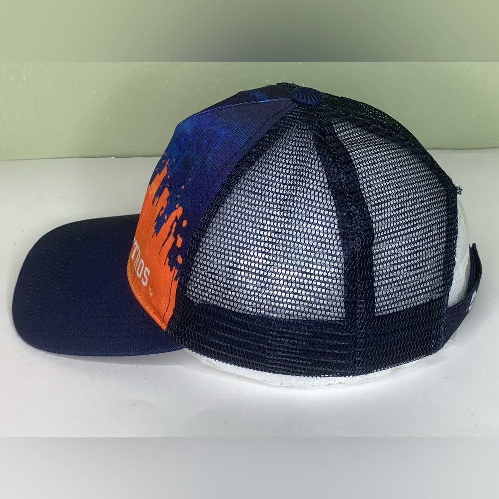 Houston Astros APC Smile Generation Adult OSFA Blue Orange MLB Mesh Trucker Cap - Picture 3 of 7